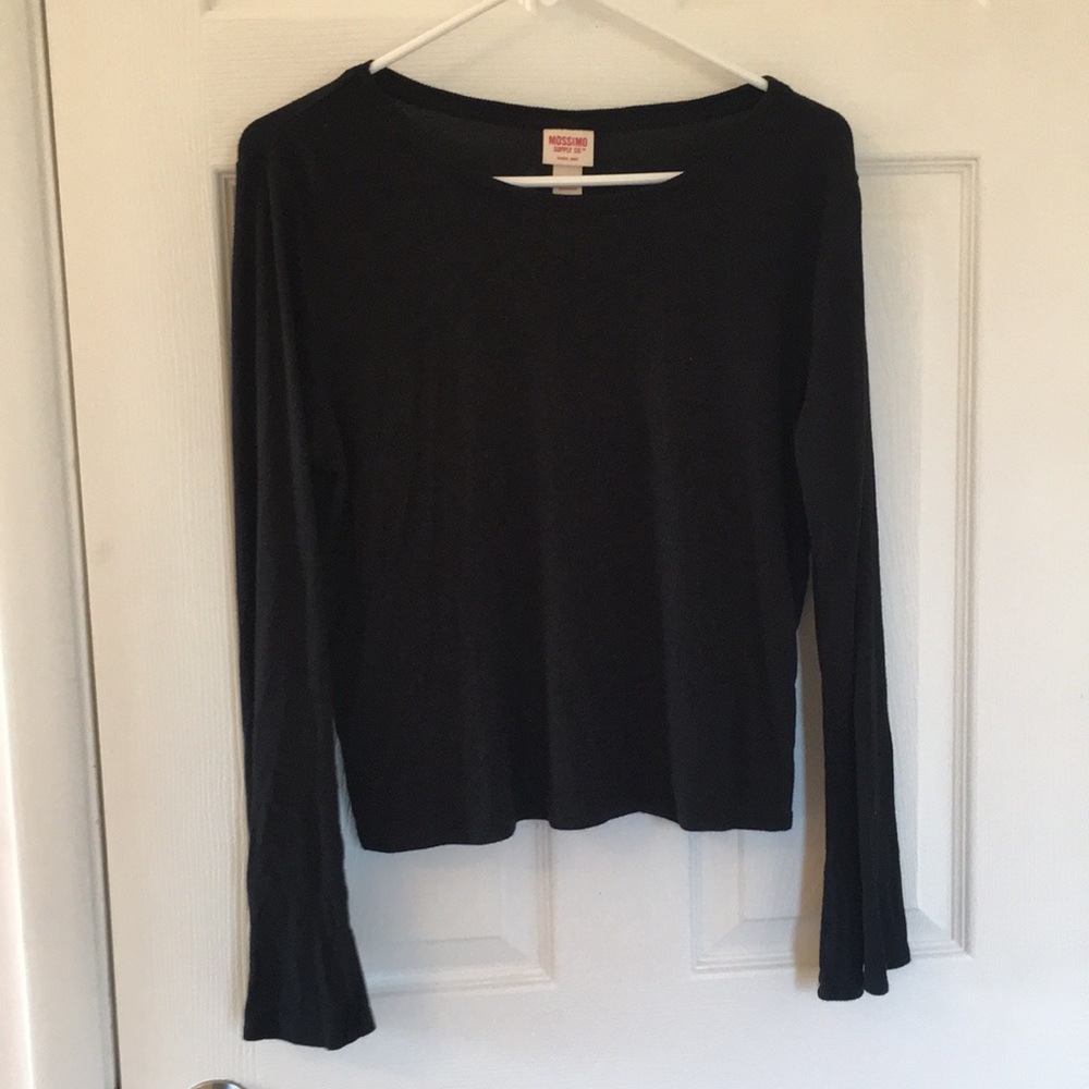 Black Long Sleeve Top